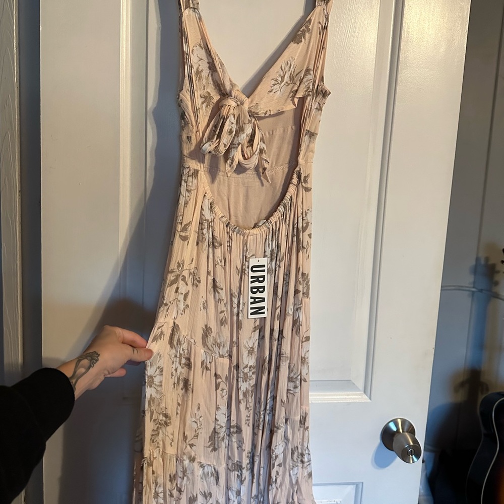 Floral maxi dress from urban outfitters.